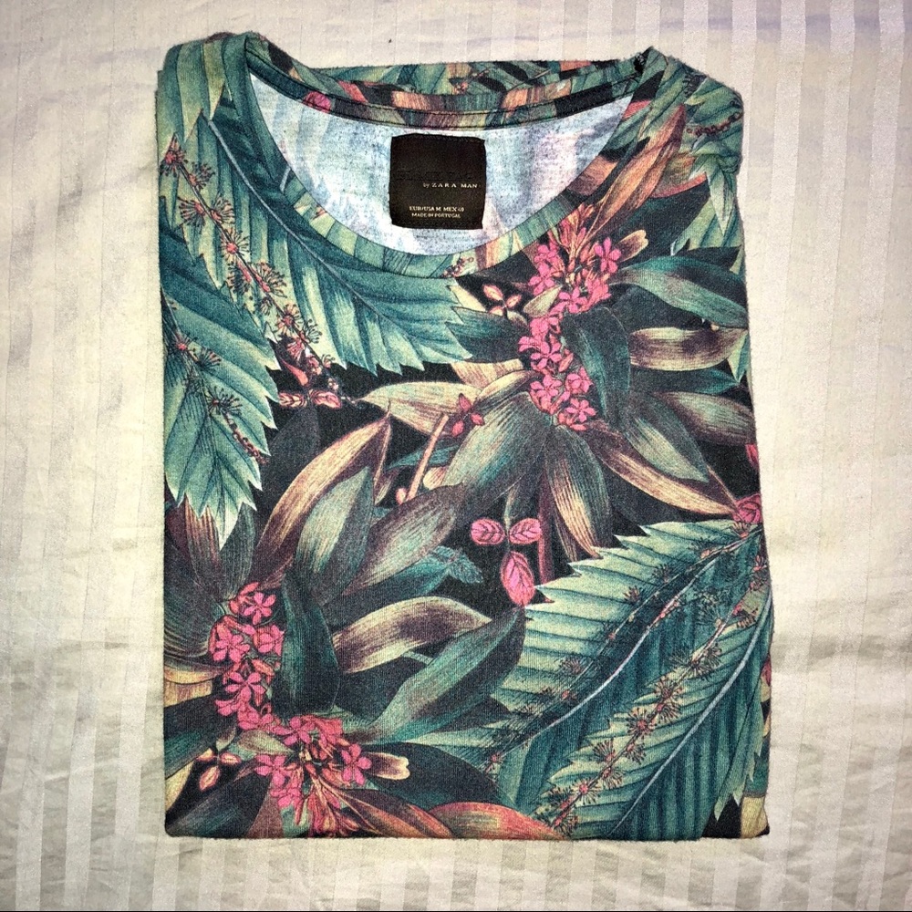 Jungle Print Zara Tee - Size M